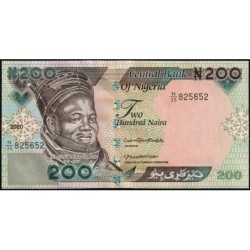 Nigéria - Pick 29t - 200 naira - Série N/35 - 2020 - Etat : NEUF