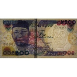 Nigéria - Pick 30s - 500 naira - Série AF/78 - 2020 - Etat : NEUF