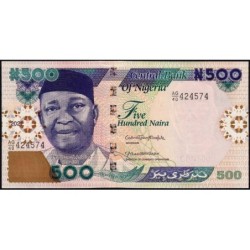 Nigéria - Pick 30t - 500 naira - Série AG/40 - 2021 - Etat : NEUF