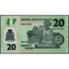 Nigéria - Pick 34a_1 - 20 naira - Série EU - 2006 - Polymère - Etat : NEUF