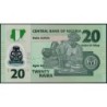 Nigéria - Pick 34r - 20 naira - Série GY - 2022 - Polymère - Etat : NEUF