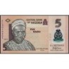 Nigéria - Pick 38g - 5 naira - Série EL - 2016 - Polymère - Etat : NEUF
