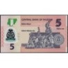 Nigéria - Pick 38g - 5 naira - Série EL - 2016 - Polymère - Etat : NEUF