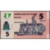 Nigéria - Pick 38l - 5 naira - Série GN - 2021 - Polymère - Etat : NEUF