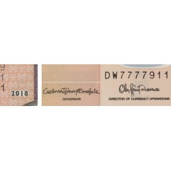 Nigéria - Pick 38i - 5 naira - Série DW - 2018 - Polymère - Etat : NEUF