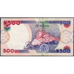 Nigéria - Pick 30s - 500 naira - Série AF/78 - 2020 - Etat : SUP+ à SPL