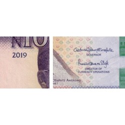 Nigéria - Pick 41b - 100 naira - Série JV - 2019 - Commémoratif - Etat : NEUF