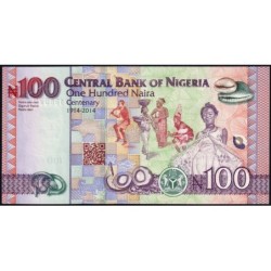 Nigéria - Pick 41c - 100 naira - Série DZ - 2021 - Commémoratif - Etat : NEUF