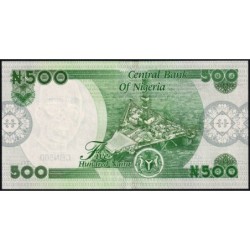 Nigéria - Pick 48c_2 - 500 naira - Série H/95 - 2024 - Etat : NEUF