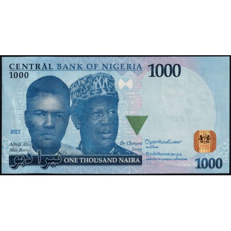 Nigéria - Pick 49b_2 - 1'000 naira - Série K/68 - 2023 - Etat : NEUF
