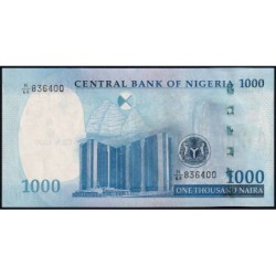 Nigéria - Pick 49b_2 - 1'000 naira - Série K/68 - 2023 - Etat : NEUF