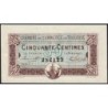 Toulouse - Pirot 122-22 - 50 centimes - Série 1 - 20/06/1917 - Etat : SPL
