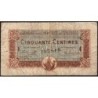 Toulouse - Pirot 122-22 - 50 centimes - Série 4 - 20/06/1917 - Etat : B