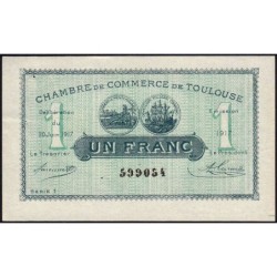 Toulouse - Pirot 122-27 - 1 franc - Série 1 - 20/06/1917 - Etat : SUP