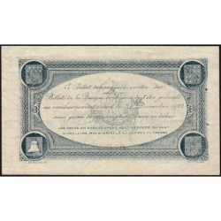 Toulouse - Pirot 122-27 variété - 1 franc - Série 1 - 20/06/1917 - Etat : TTB