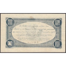 Toulouse - Pirot 122-27 variété - 1 franc - Série 1 - 20/06/1917 - Etat : SPL