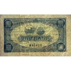 Toulouse - Pirot 122-27 variété - 1 franc - Série 1 - 20/06/1917 - Etat : SPL