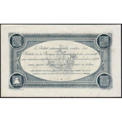 Toulouse - Pirot 122-29 variété - 1 franc - Série 1 - 20/06/1917 - Annulé - Etat : SPL+