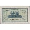 Toulouse - Pirot 122-31 variété - 1 franc - Série 4 - 20/06/1917 - Annulé - Etat : NEUF