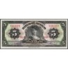 Mexique - Pick 60g - 5 pesos - Série MM - Préfixe S - 08/11/1961 - Etat : NEUF