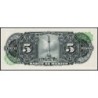 Mexique - Pick 60g - 5 pesos - Série MM - Préfixe S - 08/11/1961 - Etat : NEUF