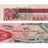 Mexique - Pick 64b_6 - 20 pesos - Série AY - Préfixe Y - 18/07/1973 - Etat : TB