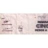 Mexique - Pick 93b_2 - 50'000 pesos - Série FZ - Préfixe S - 10/01/1990 - Etat : TB+