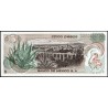 Mexique - Pick 62c_1 - 5 pesos - Série 1AW - Préfixe W - 27/06/1972 - Etat : NEUF