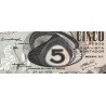 Mexique - Pick 62c_1 - 5 pesos - Série 1AW - Préfixe W - 27/06/1972 - Etat : NEUF