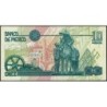 Mexique - Pick 105b - 10 pesos - Série AF - Préfixe L - 10/03/1996 - Etat : SPL