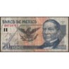 Mexique - Pick 106d - 20 pesos - Série BH - Préfixe Q - 23/04/1999 - Etat : TB-