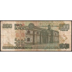 Mexique - Pick 119d_2 - 200 pesos - Série DH - Préfixe Q - 03/06/2004 - Etat : TB-