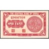 Chine - Central Bank of China - Pick 224b - 1 cent - Série C - 1939 - Etat : NEUF