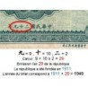 Chine - Central Bank of China - Pick 226 - 10 cents - Série N R - 1940 - Etat : TB