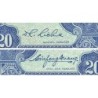 Chine - Central Bank of China - Pick 227a - 20 cents - Série M U - 1940 - Etat : SPL+