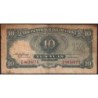 Chine - Central Bank of China - Pick 237b - 10 yüan - Série H/D X - 1941 - Etat : B+