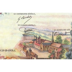 F 64-31 - 02/10/1975 - 50 francs - Racine - Série G.279 - Etat : SPL+