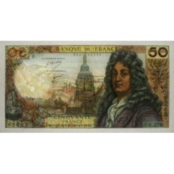 F 64-31 - 02/10/1975 - 50 francs - Racine - Série G.279 - Etat : SPL+