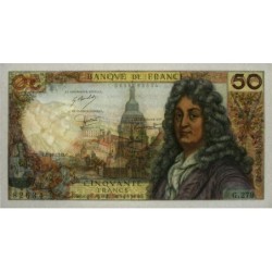 F 64-31 - 02/10/1975 - 50 francs - Racine - Série G.279 - Etat : SPL+