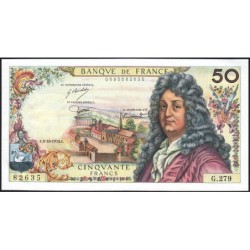 F 64-31 - 02/10/1975 - 50 francs - Racine - Série G.279 - Etat : SPL+
