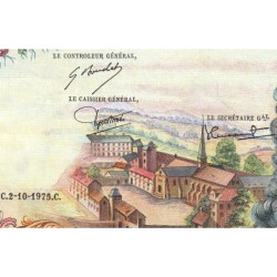 F 64-31 - 02/10/1975 - 50 francs - Racine - Série G.279 - Etat : SPL+