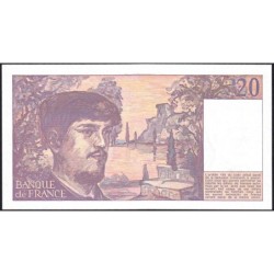 F 66-07 - 1986 - 20 francs - Debussy - Série R.016 - Etat : NEUF