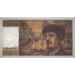F 66-07 - 1986 - 20 francs - Debussy - Série R.016 - Etat : pr.NEUF