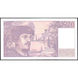 F 66bis-02 - 1991 - 20 francs - Debussy - Série O.034 - Etat : NEUF