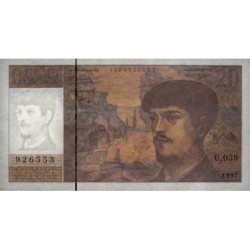 F 66ter-02 - 1997 - 20 francs - Debussy - Série U.059 - Etat : NEUF