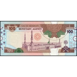 Arabie Saoudite - Pick 25c - 100 riyals - Série 320 - 1984 - Etat : NEUF