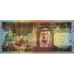 Arabie Saoudite - Pick 25c - 100 riyals - Série 320 - 1984 - Etat : NEUF