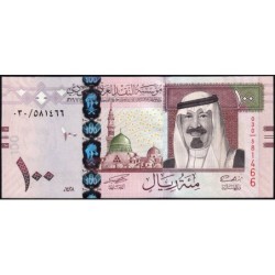 Arabie Saoudite - Pick 35a - 100 riyals - Série 030 - 2007 - Etat : NEUF