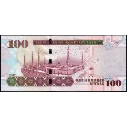 Arabie Saoudite - Pick 35a - 100 riyals - Série 030 - 2007 - Etat : NEUF