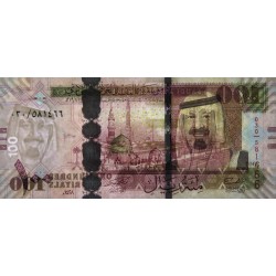 Arabie Saoudite - Pick 35a - 100 riyals - Série 030 - 2007 - Etat : NEUF